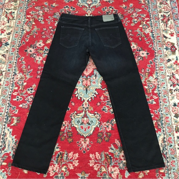 AG Adriano Goldschmied The Graduate Tailored Leg Black Jeans 31/31 - Picture 2 of 8